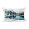 Stupell Industries Snow Capped Mountain Lake Outdoor Printed Pillow, design by Lazar Studio, 14 x 7 x 20